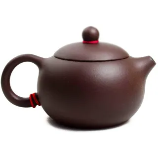 Teekanne, 170 ml, chinesischer Yixing-Ton, Xishi Zini, Zisha-Topf, Teesieb für losen Kungfu-Tee (Loch mit 9 Filtern)