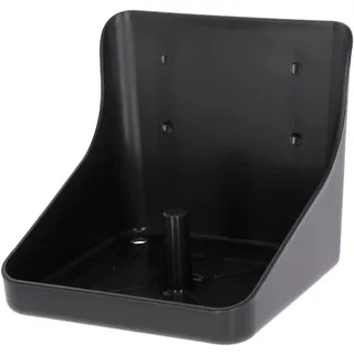 Kerbl Lecksteinhalter schwarz Kunststoff, eckig