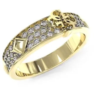 GUESS Ring Jewellery JUBR03285JWYG52 Marke, Einheitsgröße, Metall, Kein Edelstein