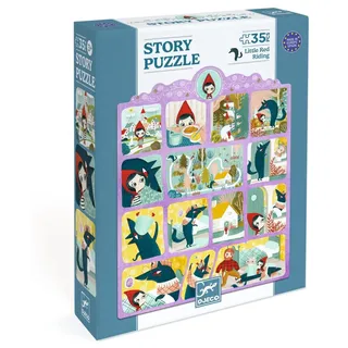 Djeco-Puzzle: Rotkäppchen - 35 Teile