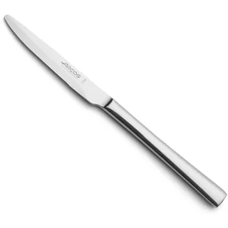 Arcos Einteiliges Dessertmesser aus Edelstahl, Silber, 90 mm - CAPRI DESSERTMESSER - Perliertes Dessertmesser mit abgerundeter Spitze. - Silber