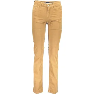 GANT Damen 5-POCKET-HOSE Braun 18034100057_MARRONE_210 : Größe - 32 Größe: 32 - Braun