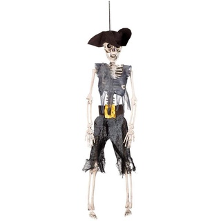 Boland 72091 - Deko-Figur Skelett Pirat, Halloween-Accessoire, Halloween-Party