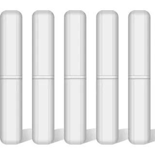 Laboratorium Roerplaat PTFE Gecoat 50 mm Magnetische Roerstaaf 5 Stuks Weiss - Weiß