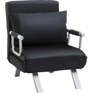 Homcom Schlafsofa mit Verstellbarer Rückenlehne,