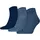 Socken Plain Blau 43-46