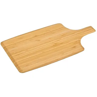 KESPER - Servierbrett mit Griff - 38×20×1,4 cm - FSC®-Bambus - geölt mit BIOFA-Öl - feuchtigkeitsabweisend & robust - 58385