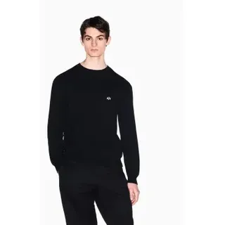 A|X Armani Exchange für Herren. XM002819AF12930UC001 Pullover Pull schwarz (XXL), Lässig, Baumwolle