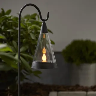 Star Trading 480-39, Schwarz, Transparent, Ambiente, IP44, Flexibel, 1 Glühbirne(n), LED - Schwarz