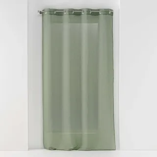 Douceur d'Intérieur, Ösenvorhang Sandra Khaki, 140 x 180 cm, Sandfarben