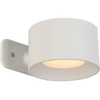 Novel Akku-Wandleuchte , Weiß , Metall, Kunststoff , Uni , länglich , 8x4.5x9.2 cm , Touch (on/off), Farbtemperaturwechsler, einfach zu transportieren, aufladbar über Usb , Lampen & Leuchten, Innenbeleuchtung, Wandleuchten