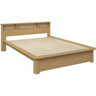 OTTO home home »"KERO" BESTSELLER! Stauraum im Kopfteil«, zertifiziertes Massivholz (Kiefer), optional mit Schublade, gelb