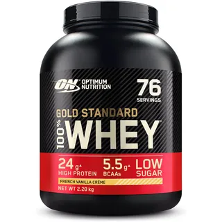Gold Standard 100% Whey French Vanilla Creme Pulver 2270 g