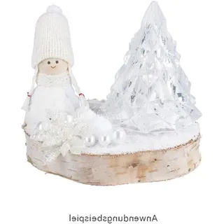Weihnachtsfiguren aus Holz, 7 cm, 4-teilig, bunt