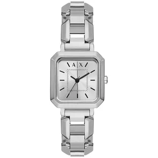 Armani Exchange Watch for Women, Quartz Movement and 27mm Case Size with Stainless Steel, Leather or Silicone Strap
