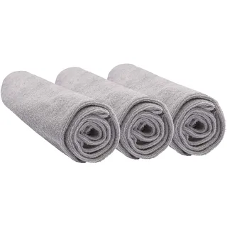 Easy dort 3er-Pack Bezüge für Wickelauflagen aus Bio-Baumwolle, Haselnuss, 50 x 70/80 cm