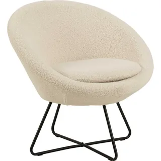 Lounge Chair Bo Dusty Rose - Beige