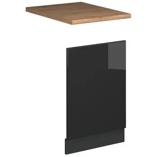 Vicco Unterschrank Frontblende Fame-Line 45 x 67,4 x 1,6 cm Anthrazit Hochglanz