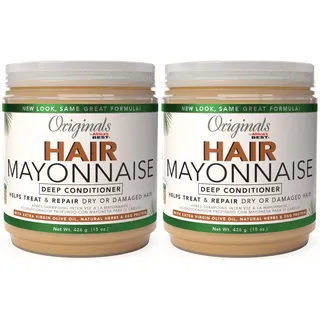 Africa's Best Africas beste Orig Haar Majonäse 15 Ounce Jar (443ml) (2-Pack)