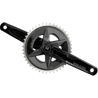 Sram Rival Kurbelgarnitur Schwarz Aluminium 48-35