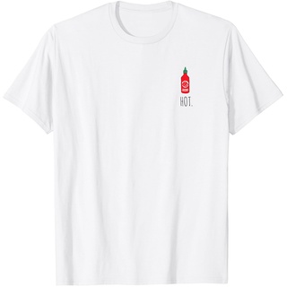 Hot Scharfe Sriracha Chili Sauce Heiß Essen Spicy Food T-Shirt