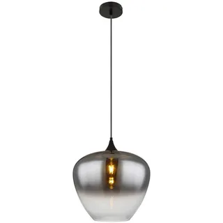 GLOBO Lighting 1-flg. 120 cm rund schwarz matt