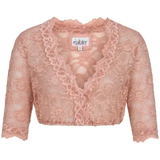 Dirndlbluse NÜBLER "Dirndlbluse 3/4 Arm Laura", Damen, Gr. 40, rosa, Obermaterial: 89% Polyacryl PAN recyc.. 11% Elasthan EL., Blusen Dirndlbluse