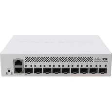 Bild Cloud Router Switch CRS310 Desktop Gigabit Smart Switch, 1x RJ-45, 5x SFP, 4x SFP+, PoE PD (CRS310-1G-5S-4S+IN)