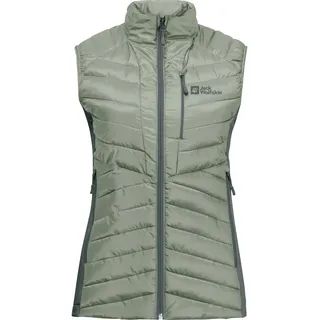 Jack Wolfskin Damen Routeburn Pro Ins Weste (Größe S, gruen)