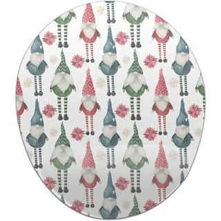 Bonamaison, Ergonomisches Mauspad mit Handgelenkauflage, Digital Bedruckt Mauspad Anti-Sehnenscheide Probleme, rutschfeste Unterseite, für Büro und Zuhause, Größe: 20x23 cm