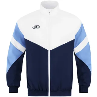 Jako Retro Freizeitjacke Marine/Weiß/Skyblue 4XL