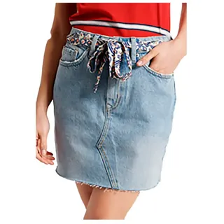 Superdry Denim Mini Rock - Florence Light Vintage - 28