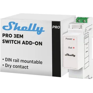 Shelly Pro 3EM Switch Add-on