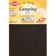 Bild Camping Nylon Flicken für Zelte selbstklebend dunkelbraun (480-01)