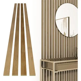 acous Akustikpaneel Eiche Dunkelbraun 2 St. 60 x 30 cm