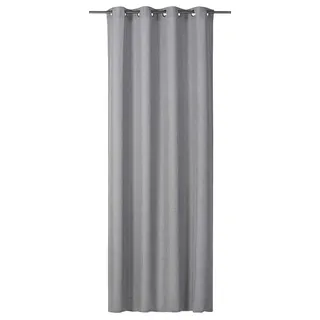 ELBERSDRUCKE Lino Ösen 140 x 255 cm grau