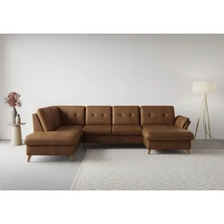 sit&more Wohnlandschaft »Göteborg«, inkl. Sitztiefenverstellung, wahlweise mit Bettfunktion Bettkasten