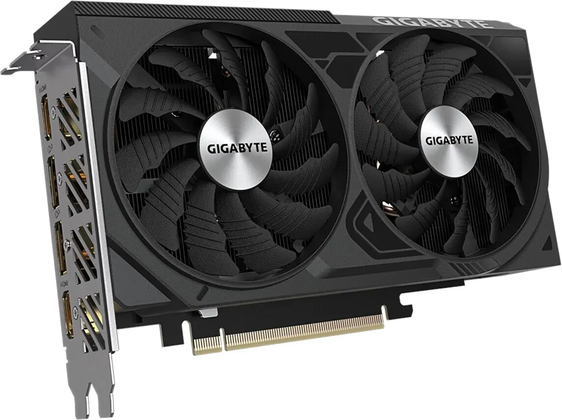 Bild von GeForce RTX 4060 Ti Windforce OC 16G, 16GB GDDR6, 2x HDMI, 2x DP (GV-N406TWF2OC-16GD)