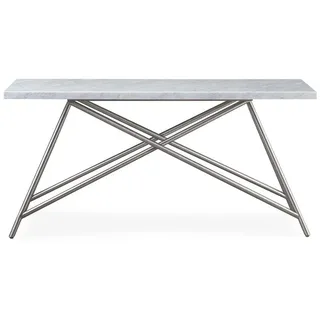 LEONIQUE Coral Konsolentisch 152x38x76 grau