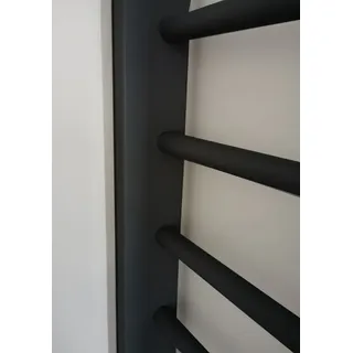 Sprossenwand aus Holz für Kinder Schwarz | Kletterwand | Klettergerüst Kinderzimmer - Schwarz