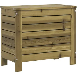 vidaXL Gartenhocker 62x31,5x52 cm Kiefernholz Imprägniert - Braun