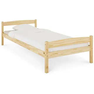 Idimex Kinderbett Boris 90 x 200 cm Kiefer massiv natur beige