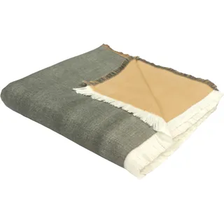 ADAM Audio Wohndecke ADAM "Solo", braun, B:150cm L:210cm, Baumwolle, Wohndecken, Wohndecke, GOTS zertifiziert - aus Bio-Baumwolle, Kuscheldecke