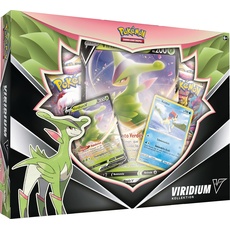 Pokémon-Sammelkartenspiel: Kollektion Viridium-V (2 holografische Promokarten, 1 überdimensionale holografische Karte & 4 Boosterpacks)