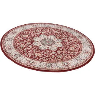THEKO Dolna - 859 Wollteppich 240 x 240 cm Rot