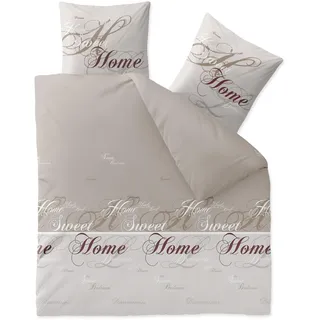 CELINATEX Touchme Biber Beige/Braun/Weiß 200 x 200 cm + 80 x 80 cm