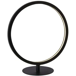 Led-Tischleuchte , Metall, Kunststoff , rund , 30x33x15 cm , Lampen & Leuchten, Innenbeleuchtung, Tischlampen
