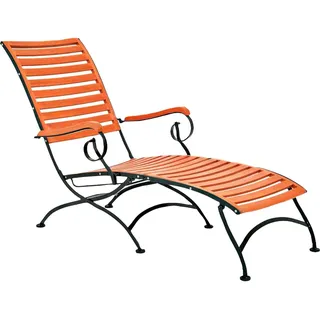Merxx Garten-Relaxliege Schlossgarten Sonnenliege 137 x 65 x 89 cm Natur