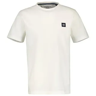 Lerros T-Shirt in Cool & Dry Qualität, unifarben weiß