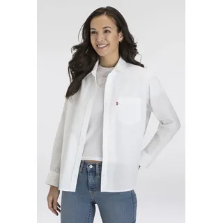 Levi's Damen Harlie New Boyfriend Hemd, Bright White, M